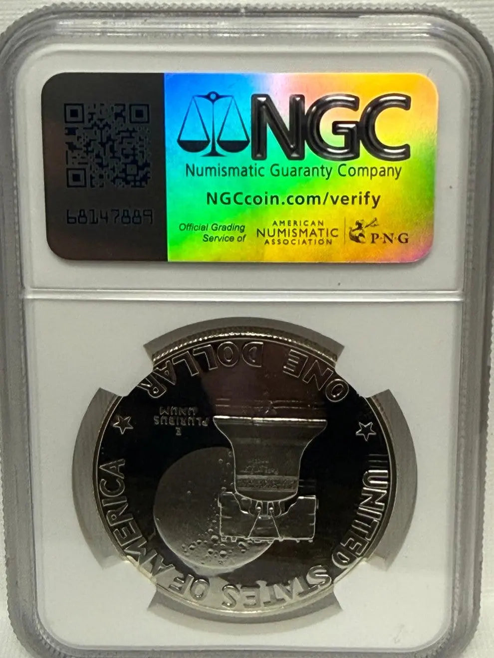 1776-1976 S Silver Bicentennial Ike Dollar PF68 Ultra Cameo – Exceptional Proof Coin Heritage Pastime