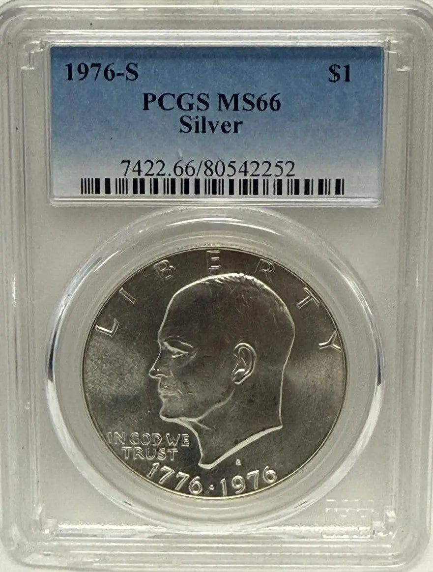 1776-1976 S Silver Commemorative – PCGS MS66 Ultra-Coin with Historical Significance Heritage Pastime