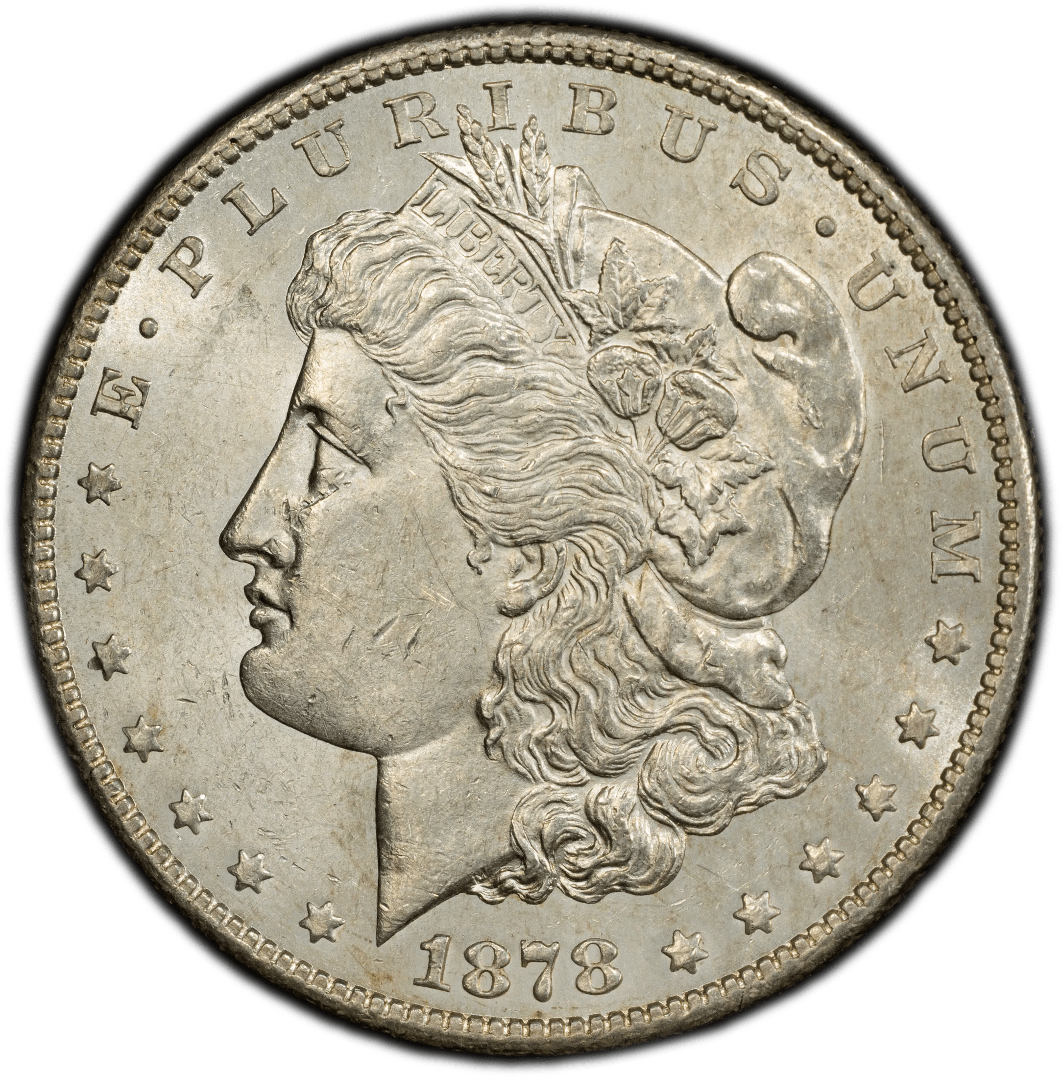 1878-S Morgan Silver Dollar – PCGS AU53 | San Francisco Mint | Early-Date 90% Silver Coin Heritage Pastime