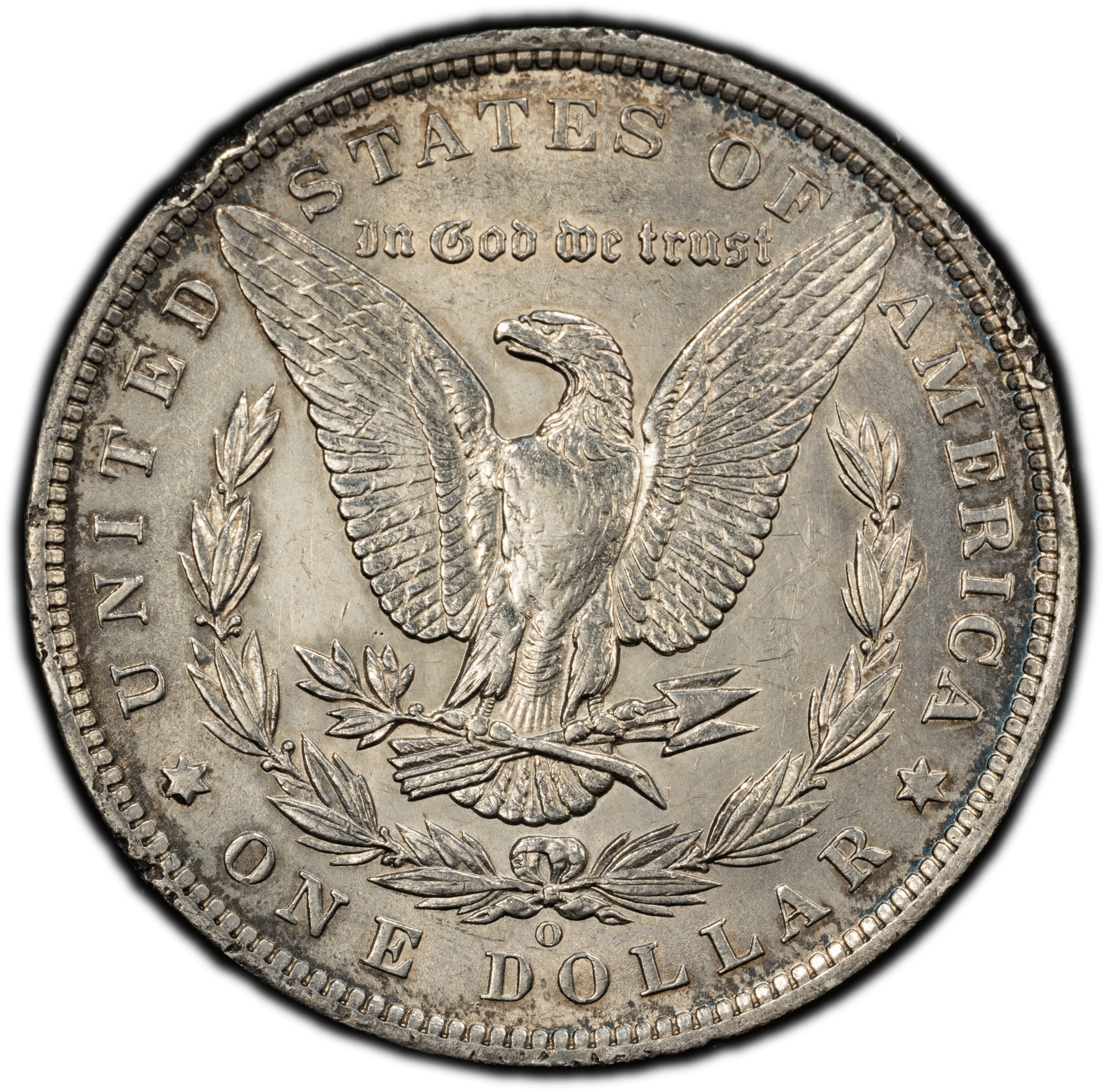 1885-O Morgan Silver Dollar – PCGS Genuine AU Details (Damage) | New Orleans Mint | 90% Silver Coin Heritage Pastime