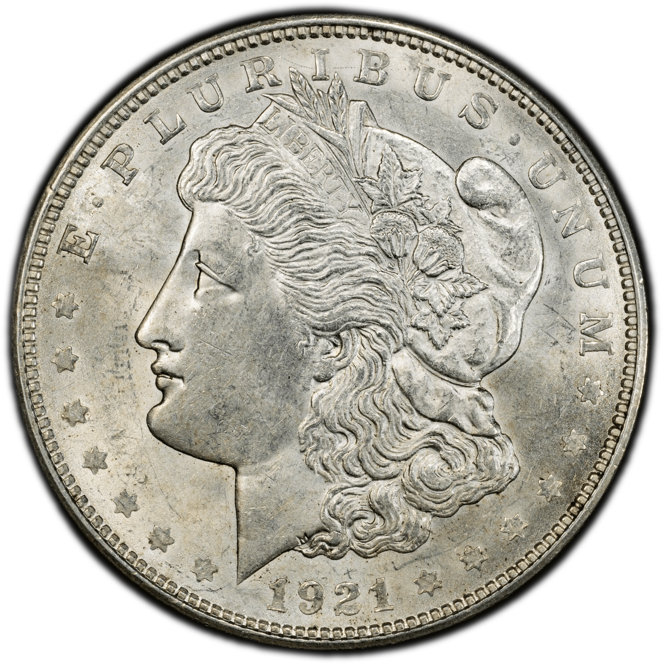 1921-D Morgan Silver Dollar – PCGS MS62 | Denver Mint | Brilliant Uncirculated Historic U.S. Silver Coin Heritage Pastime