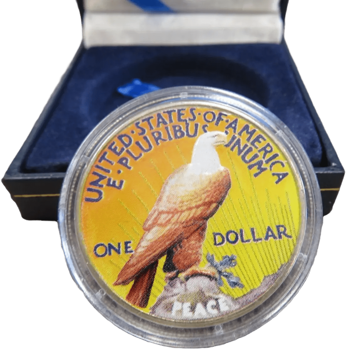 1922 Peace Silver Dollar – Colorized with Vivid, Artistic Detail Heritage Pastime