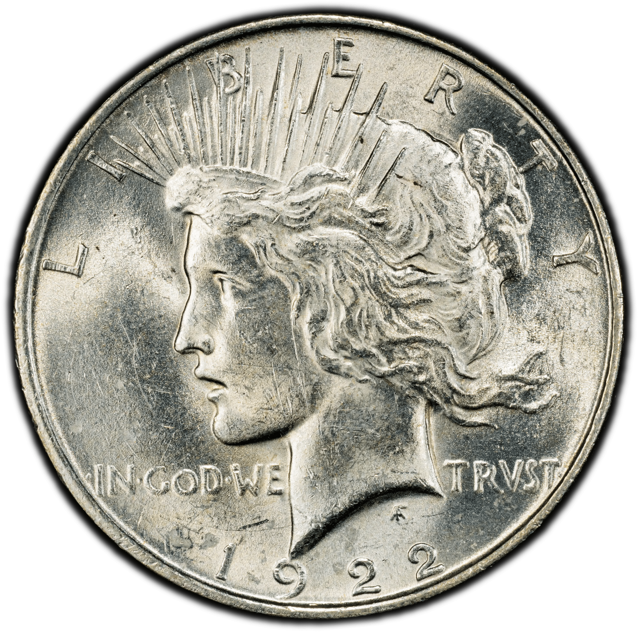 1922 Peace Silver Dollar – PCGS MS63 | Early Issue Brilliant Uncirculated | Historic U.S. 90% Silver Coin Heritage Pastime