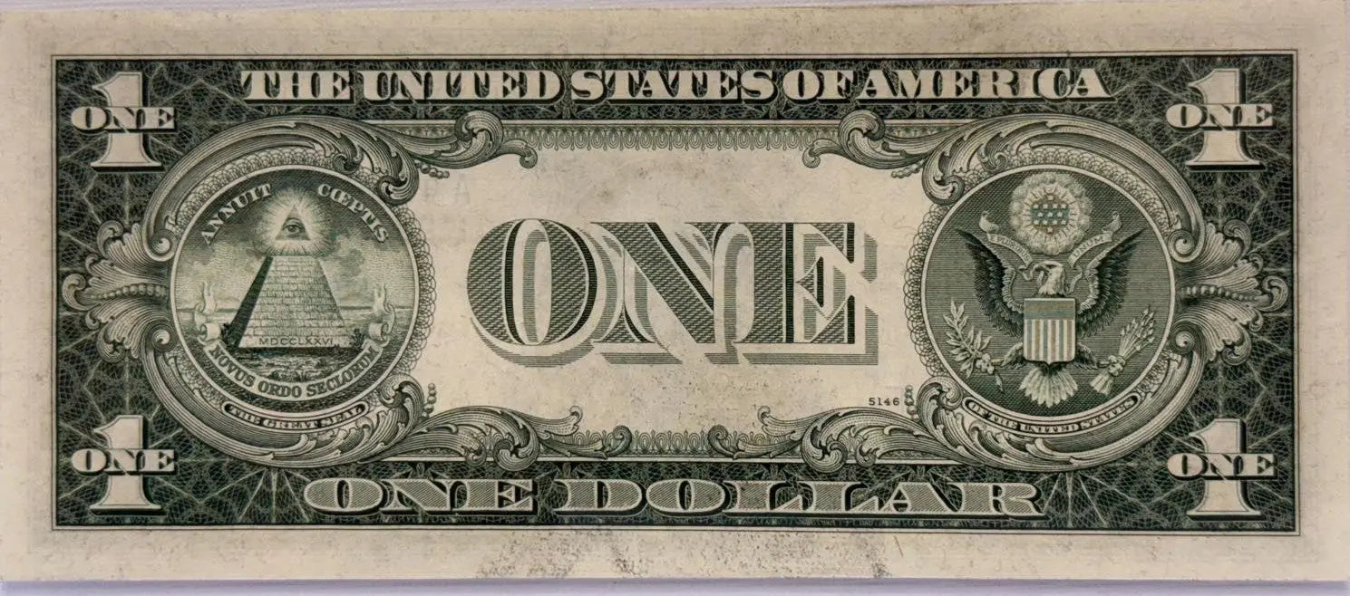1935 D Fr. 1613W Wide $1 Silver Certificate – About Uncirculated, Rare Collectible Heritage Pastime