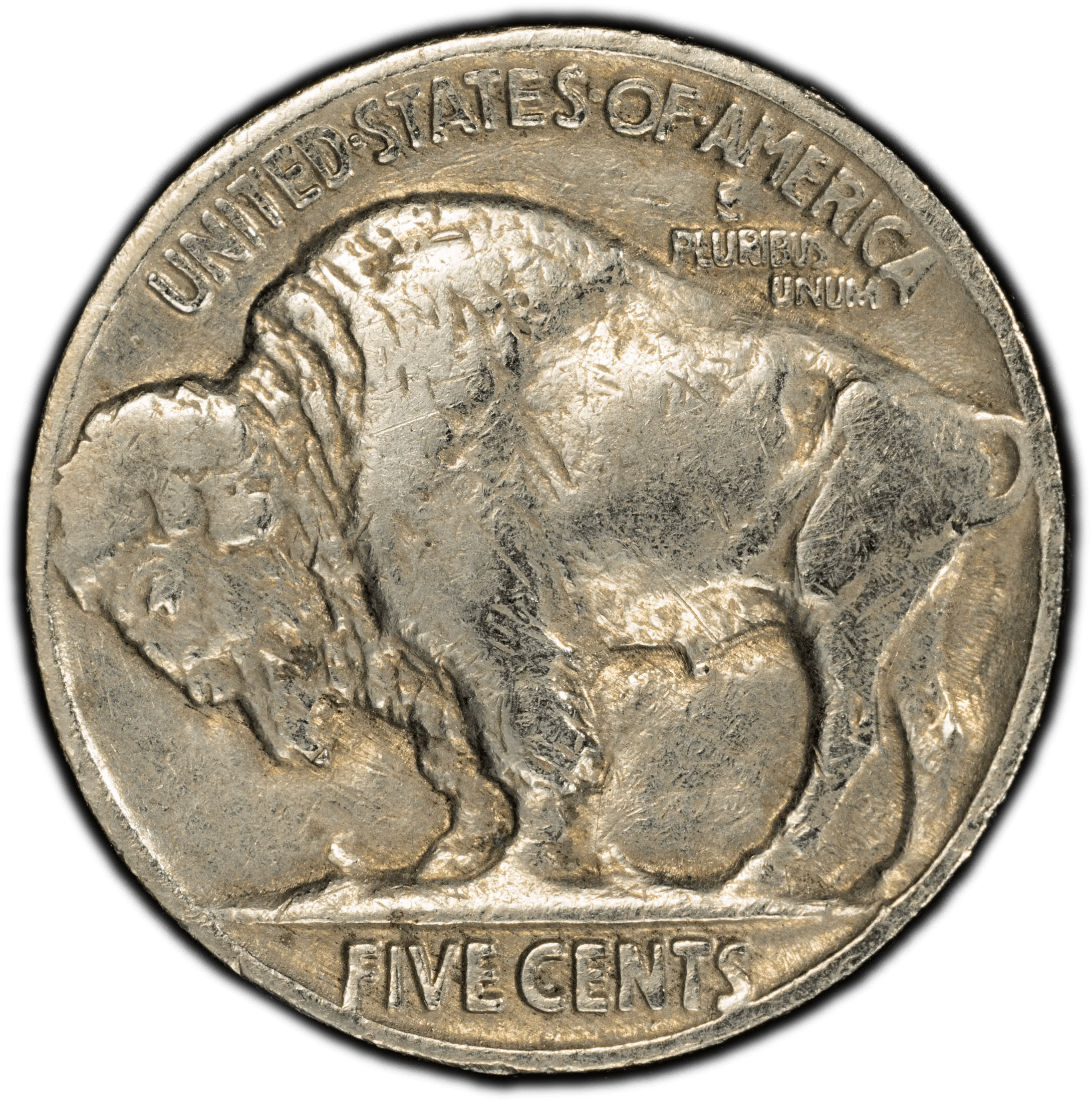 1937 Buffalo Nickel – PCGS Genuine F Details (Cleaned) – Classic U.S. Type Coin Heritage Pastime