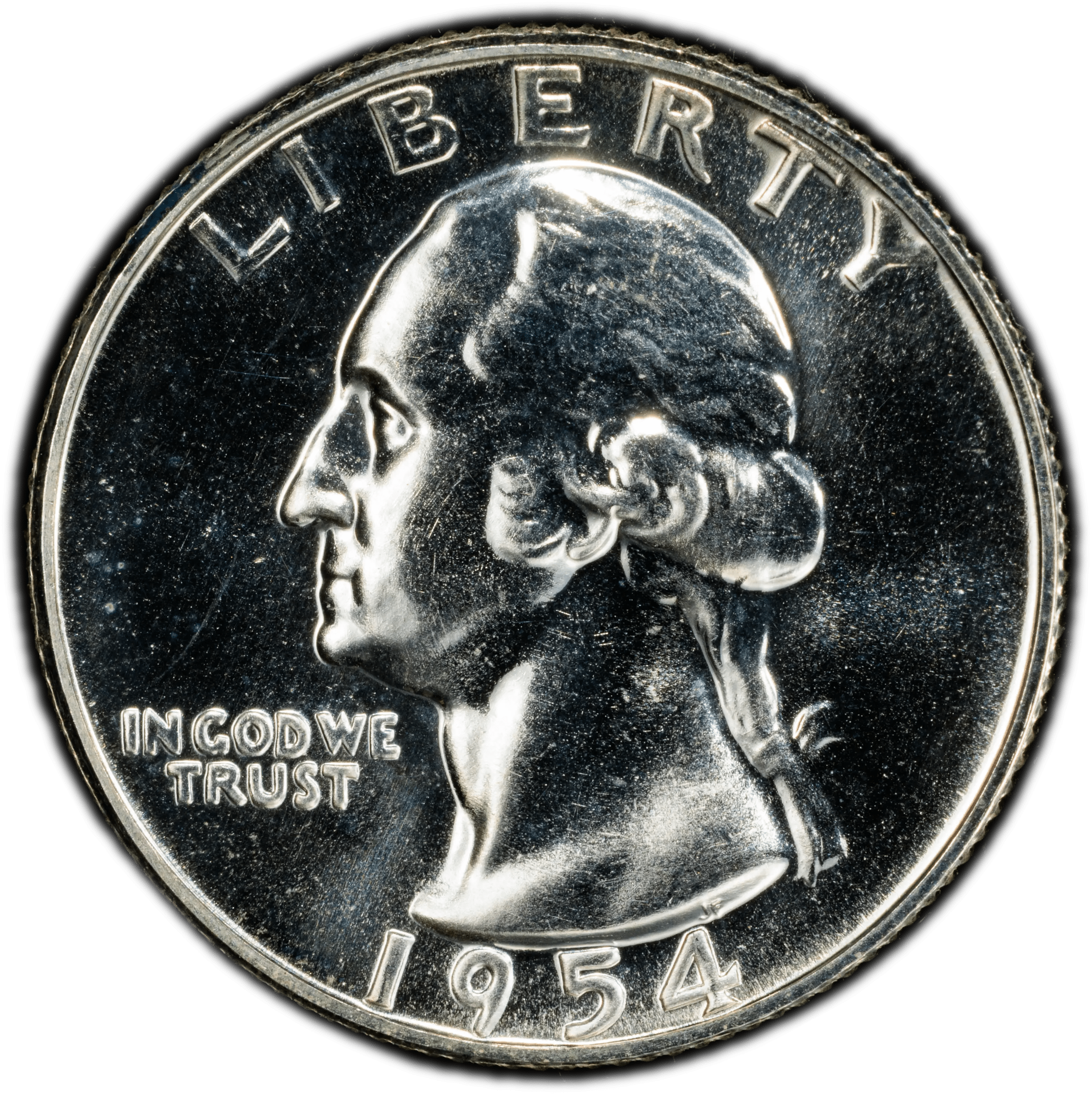 1954 Washington Quarter 25¢ – PCGS PR67 Proof Silver Coin | Superb Gem 90% Silver Issue Heritage Pastime