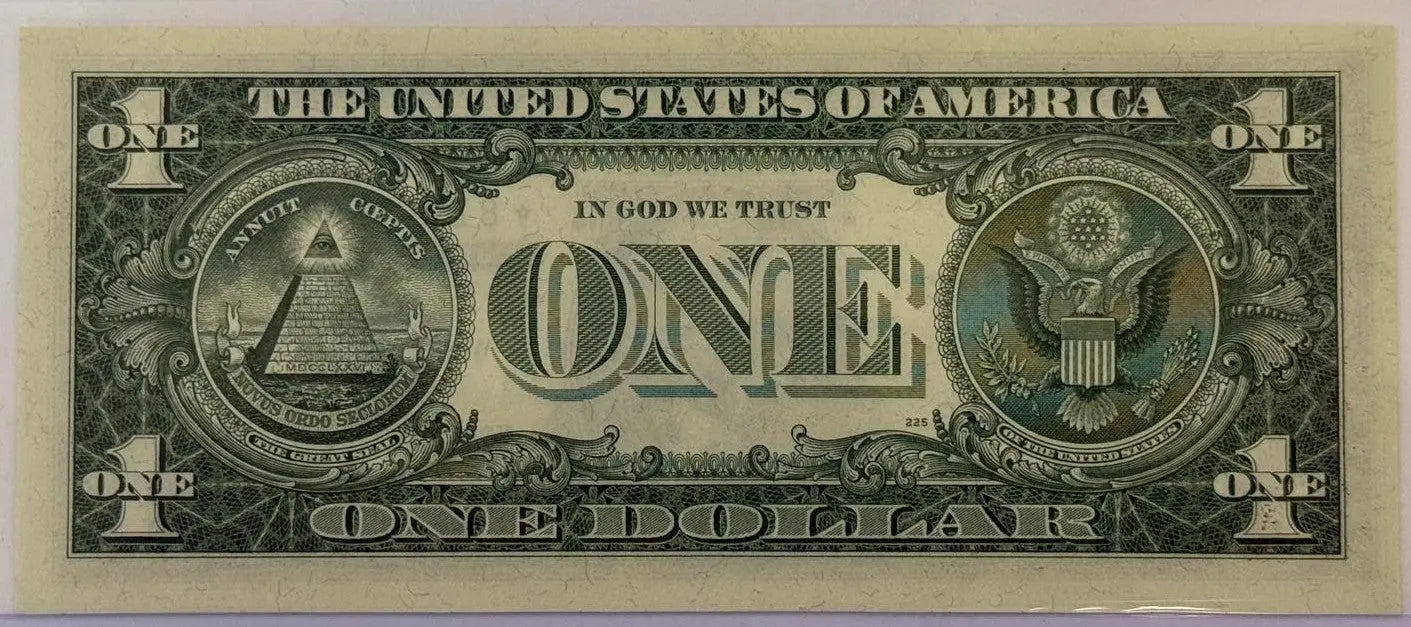 1957-B $1 Silver Certificate STAR Note – Blue Seal – Washington – Replacement Note Heritage Pastime