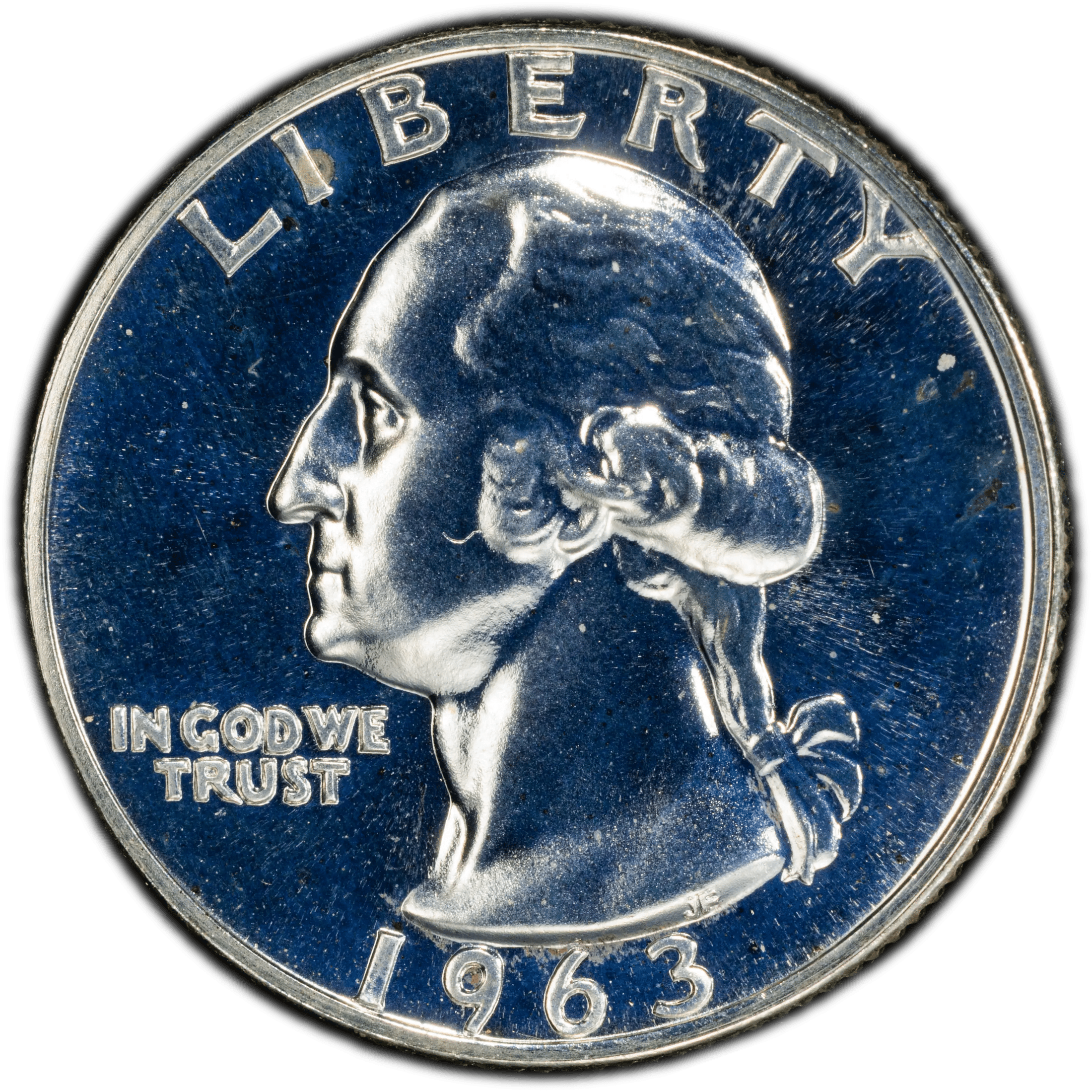 1963 Washington Quarter 25¢ – PCGS PR66 Proof Silver Coin | Gem 90% Silver Issue Heritage Pastime