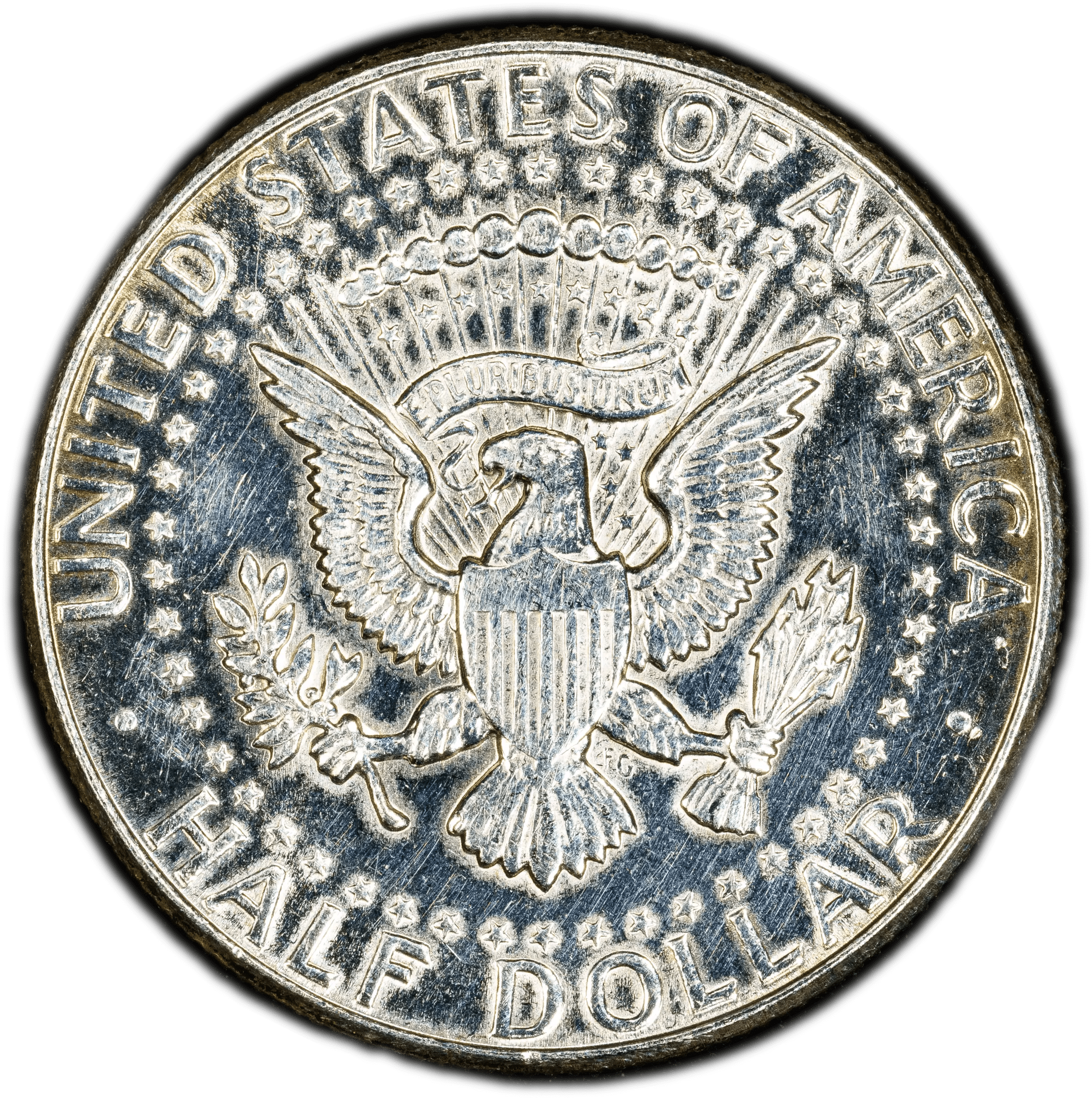 1964 Kennedy Half Dollar 50C – PCGS Genuine AU Details (Cleaned) | 90% Silver First-Year Issue Heritage Pastime