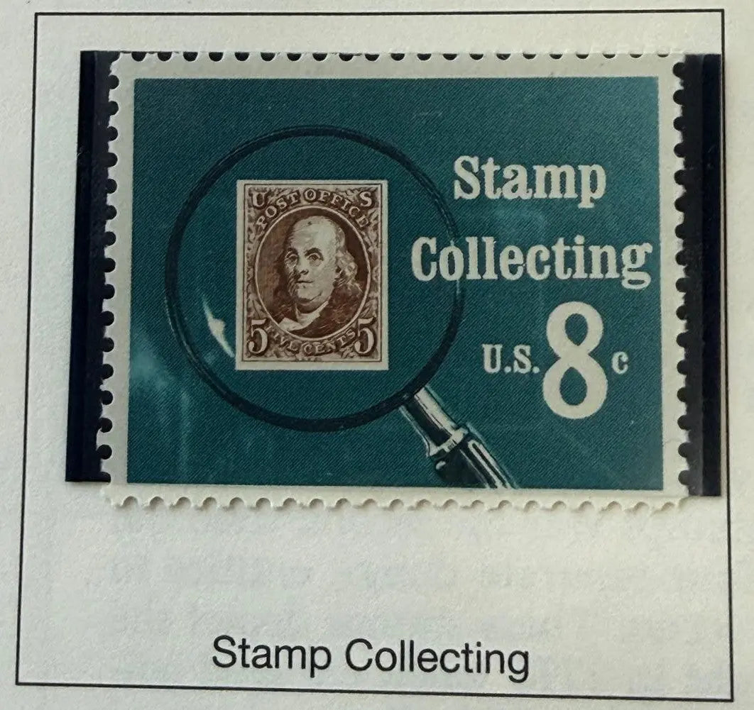 1972 United States 8¢ “Stamp Collecting” Commemorative – Philately Tribute Stamp | Scott #1473 Heritage Pastime