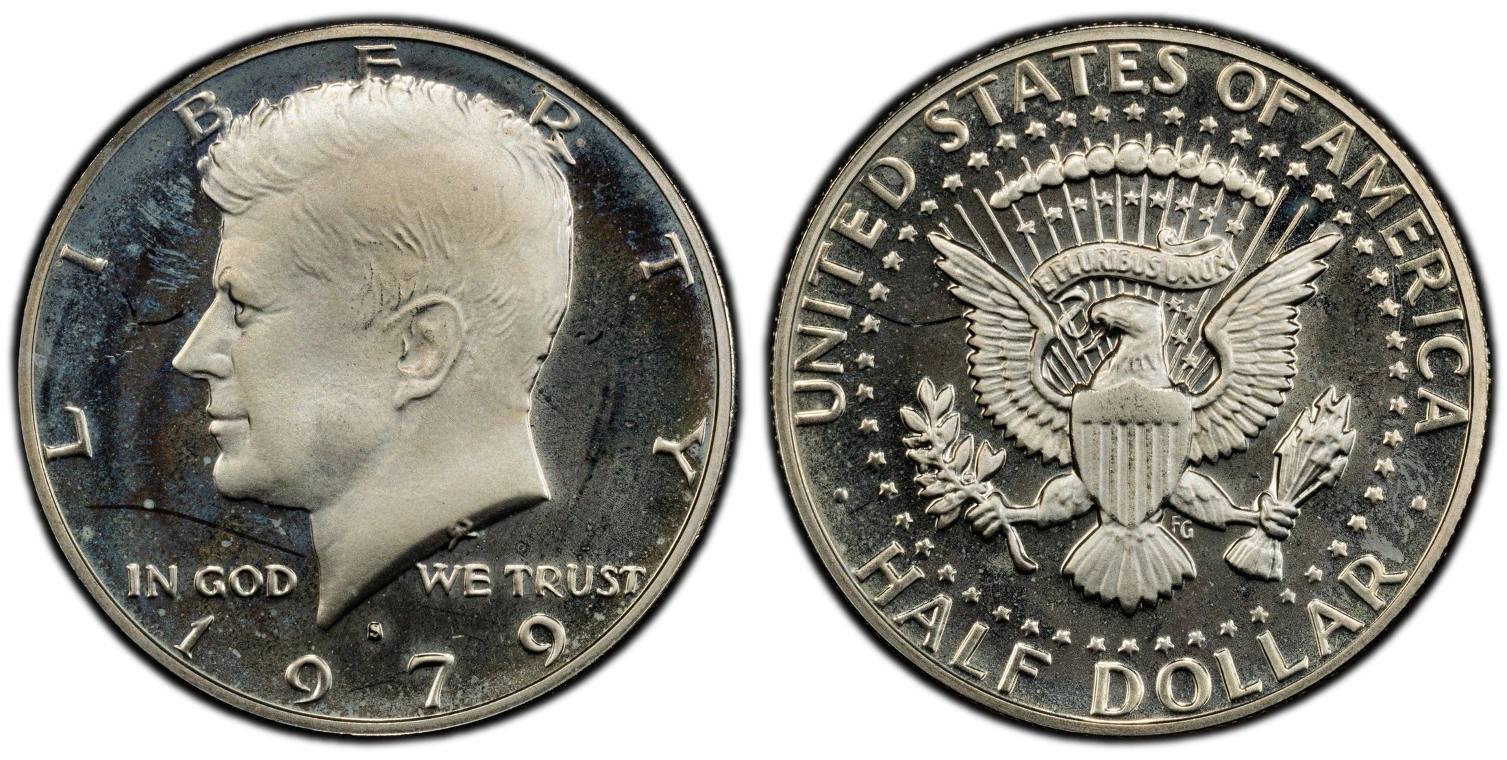 1979-S Kennedy Half Dollar Type 1 – PCGS PR67CA Cameo (CAM) | Proof Clad Half Dollar | High-Grade Certified Coin Heritage Pastime