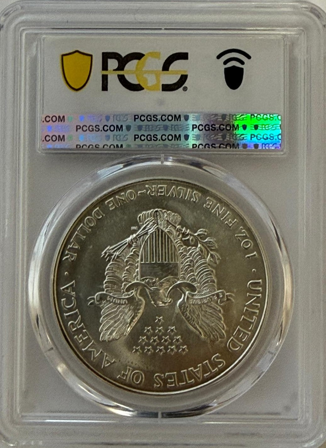 1996 $1 American Silver Eagle PCGS MS64 – Key Date Bullion Issue