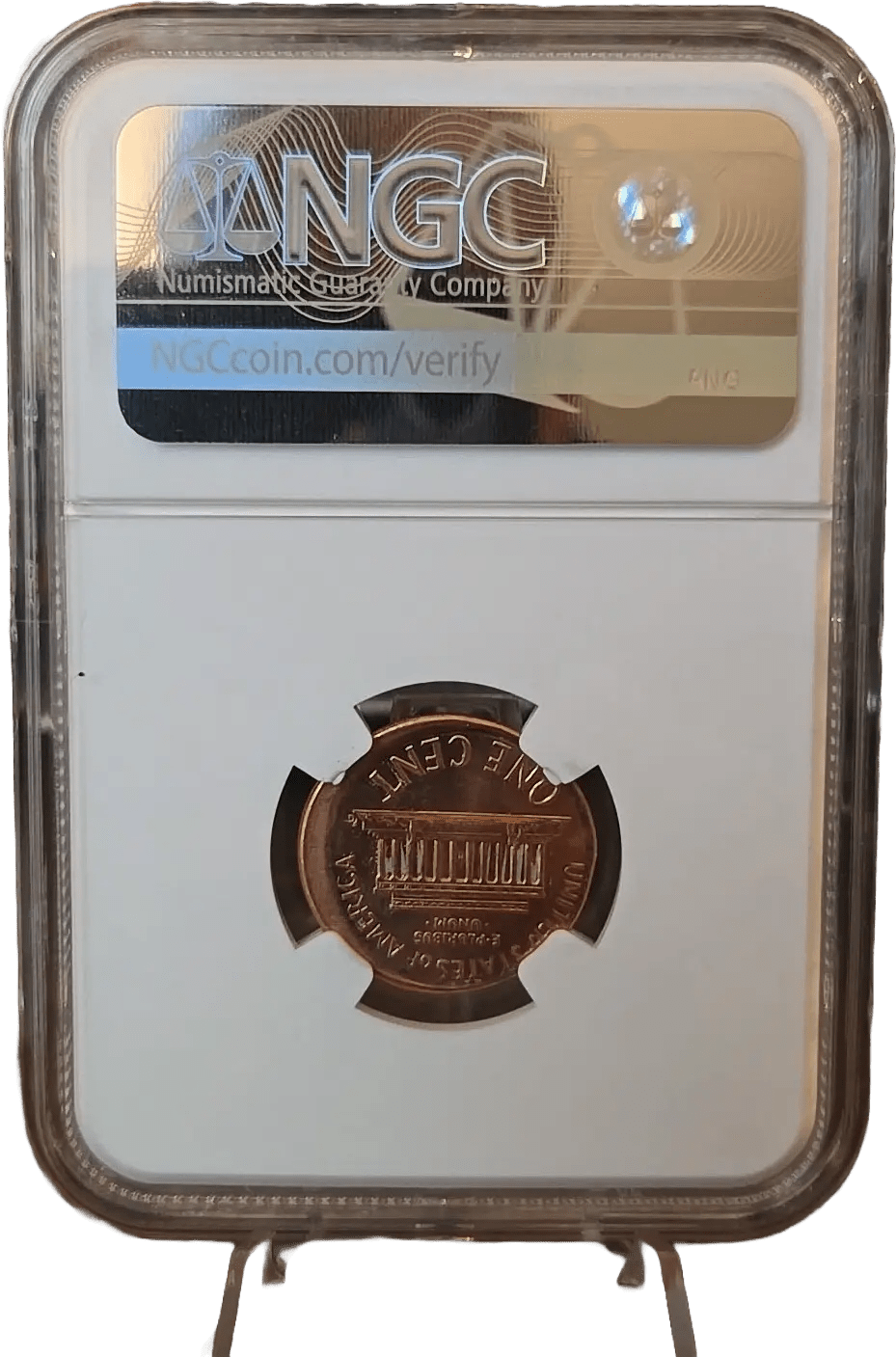 1998 P Lincoln Cent Mint Error – Struck Off Center "Don't Tread On Me" Uncirculated Heritage Pastime