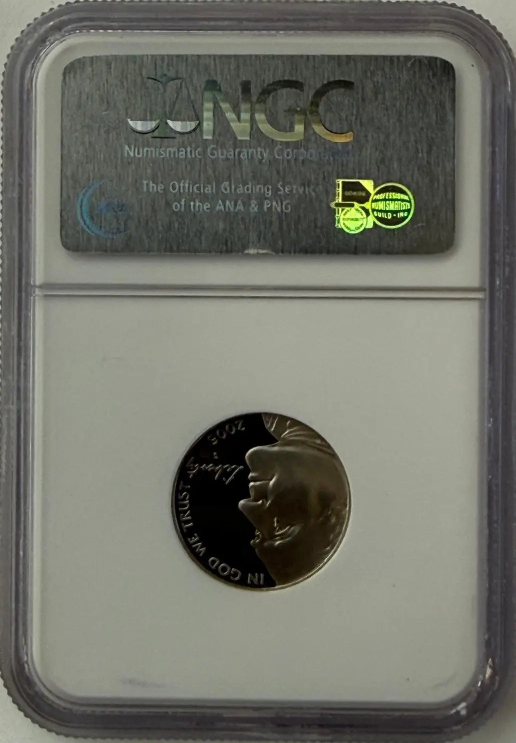 2005-S Jefferson Nickel “Ocean View” Proof – NGC PF69 Ultra Cameo | Westward Journey Series Heritage Pastime