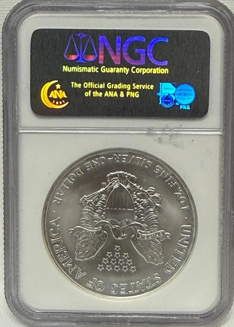 2006 Eagle $1 MS69 First Strkes2006 Silver Eagle $1 MS69 First Strikes – Early Release, High-Grade Condition Heritage Pastime