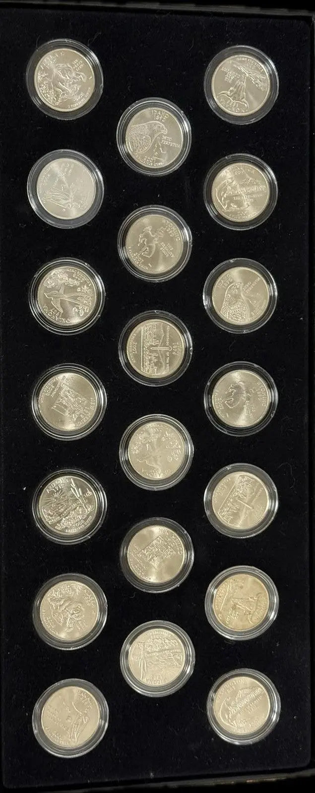2007 & 2008 State Quarters Set – Complete Collection of Two Years Heritage Pastime