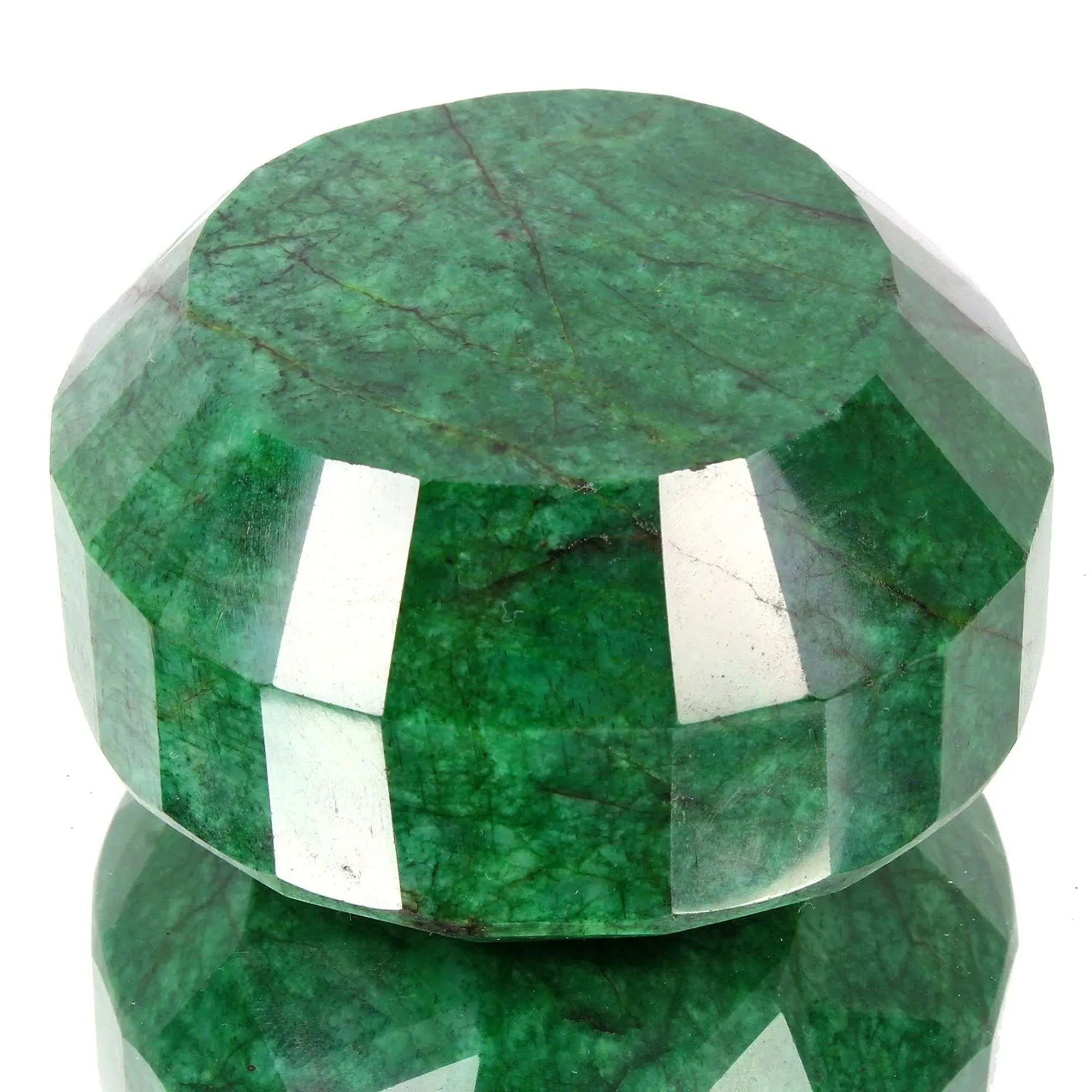 Natural Huge 1490 Ct Certified Museum Size Faceted Emerald Solitaire. Heritage Pastime