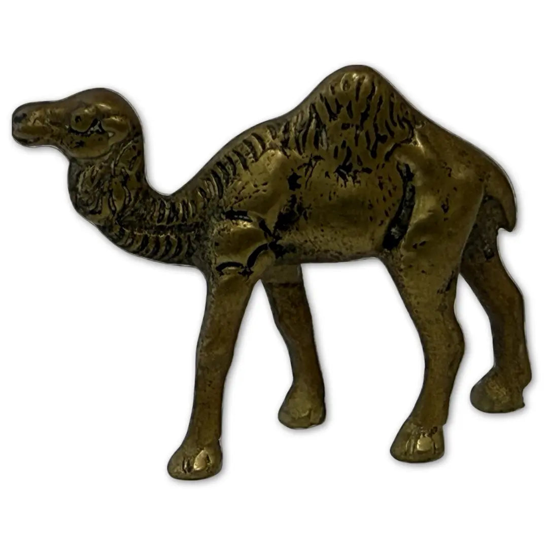VIntage Brass Came Figurine Heritage Pastime