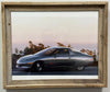 1 of 2 Real Photo taken of the 1990 General Motors Impact concept car, which later went into production as the GM EV1, the first modern mass-produced electric vehicle from a major American automaker. Heritage Pastime