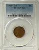 1909 Lincoln Wheat Cent “VDB” PCGS VF30 – Key First-Year Issue