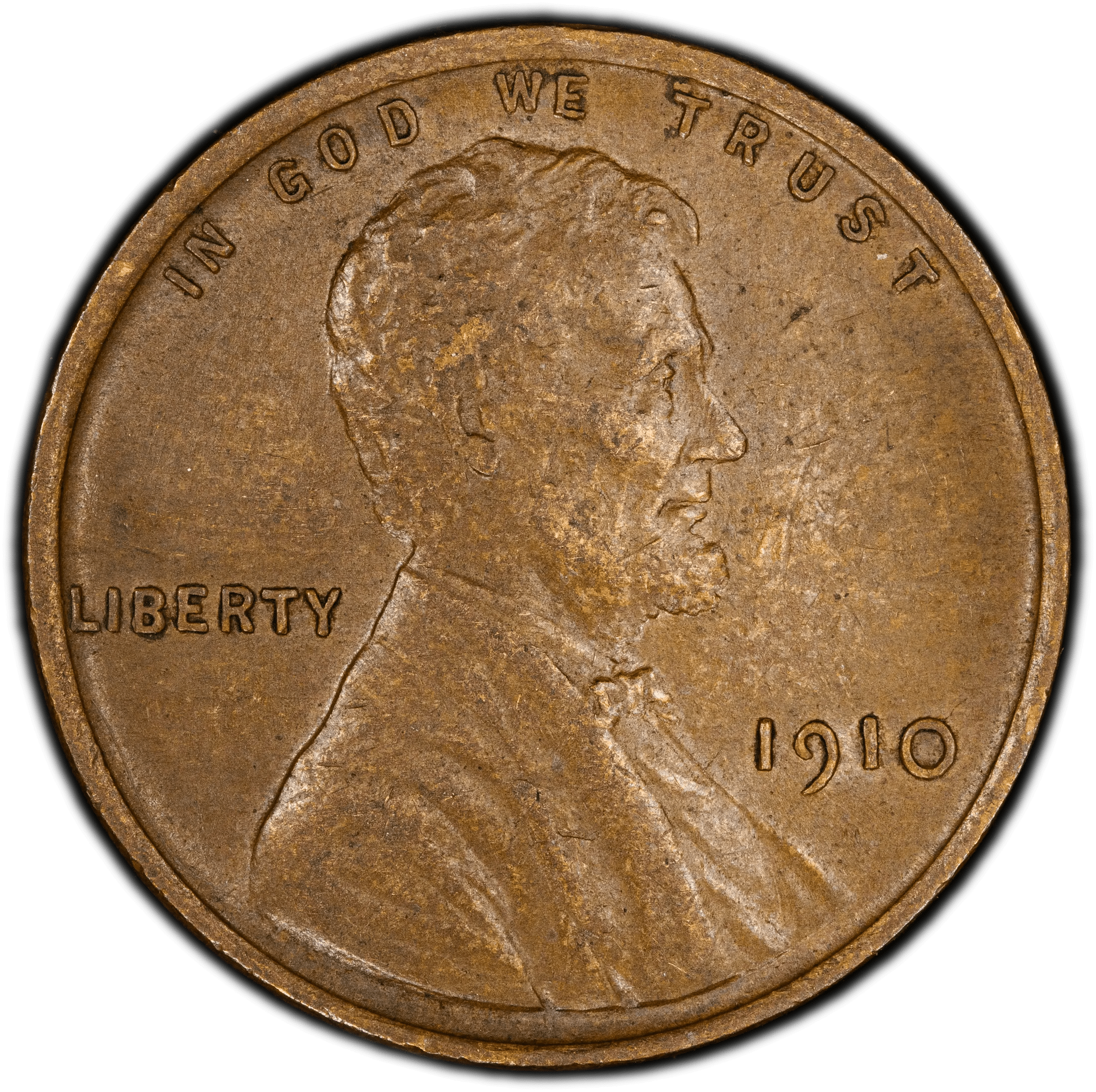 1910 Lincoln Wheat Cent 1C – PCGS AU55 BN | Early Key-Date Era Bronze Cent Heritage Pastime
