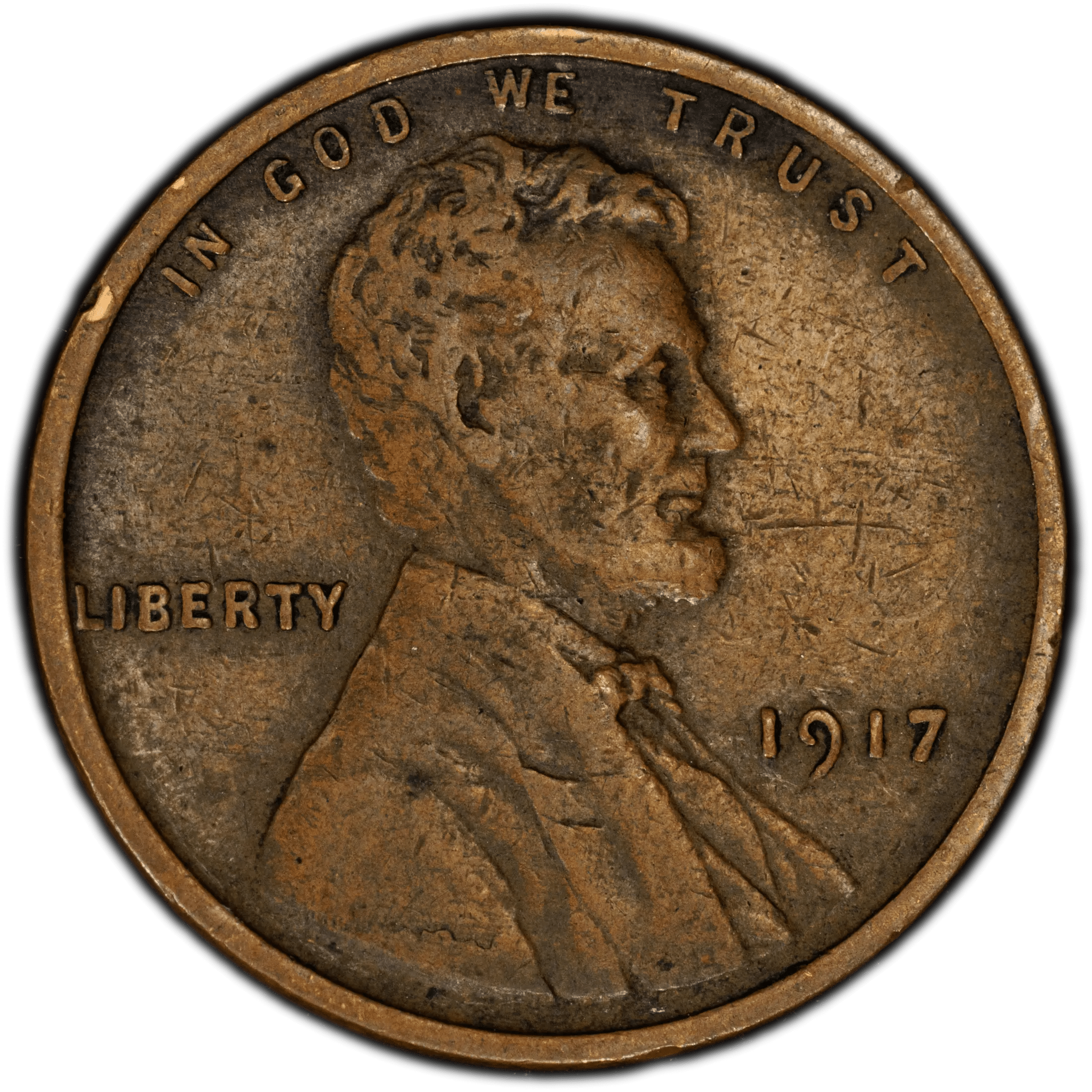 1917 Lincoln Wheat Cent – PCGS VF30BN – Early 20th Century Certified Coin Heritage Pastime