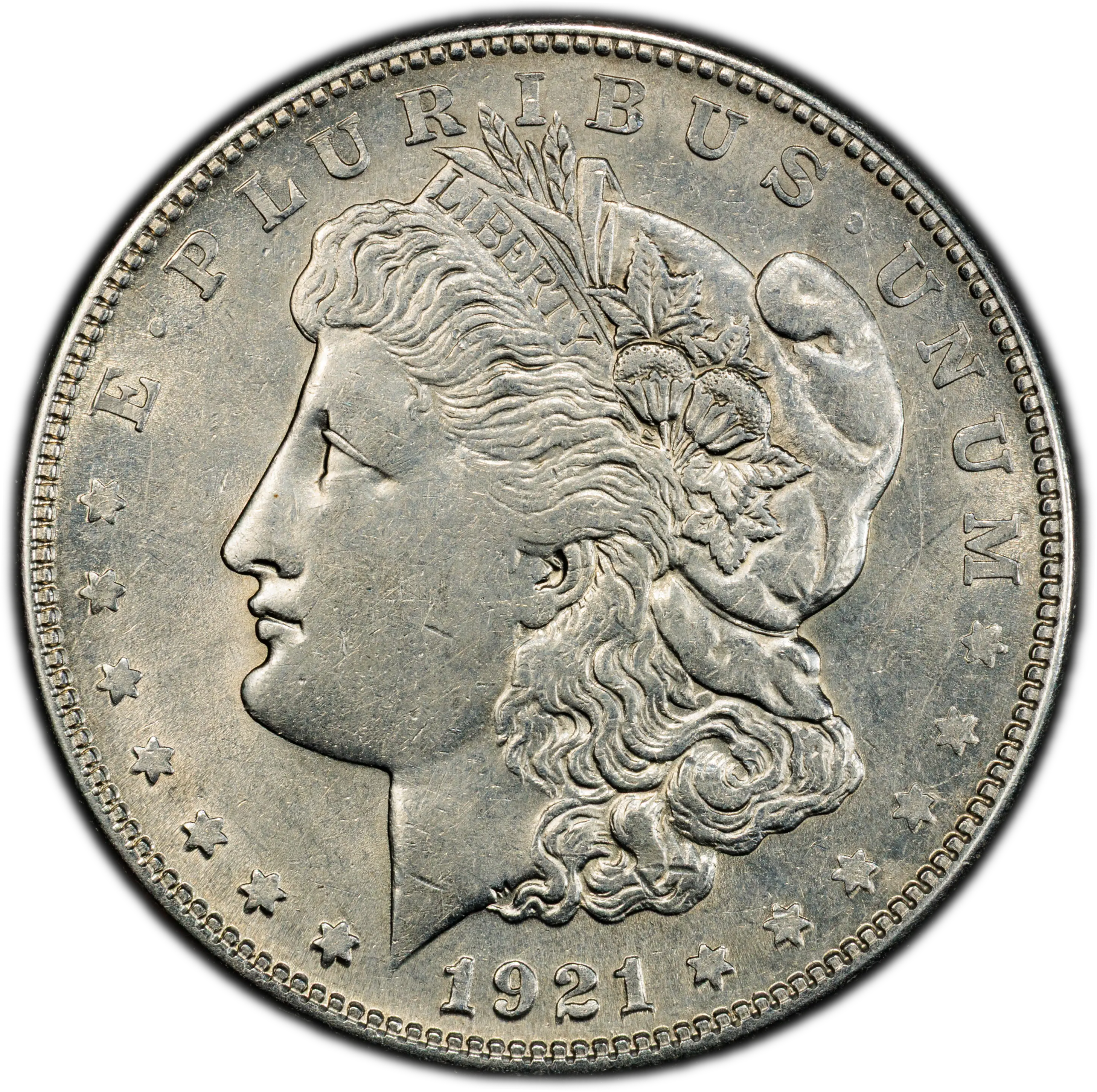 1921-S Morgan Silver Dollar – PCGS AU58 | San Francisco Mint | Near-Mint Historic U.S. Silver Coin Coin Hub