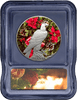 1922 U.S. Peace Silver Dollar – ICG Genuine Colorized "Christmas" Heritage Pastime