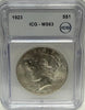 1923 Peace Silver Dollar ICG MS63 – A Historic Classic with Excellent Condition Heritage Pastime