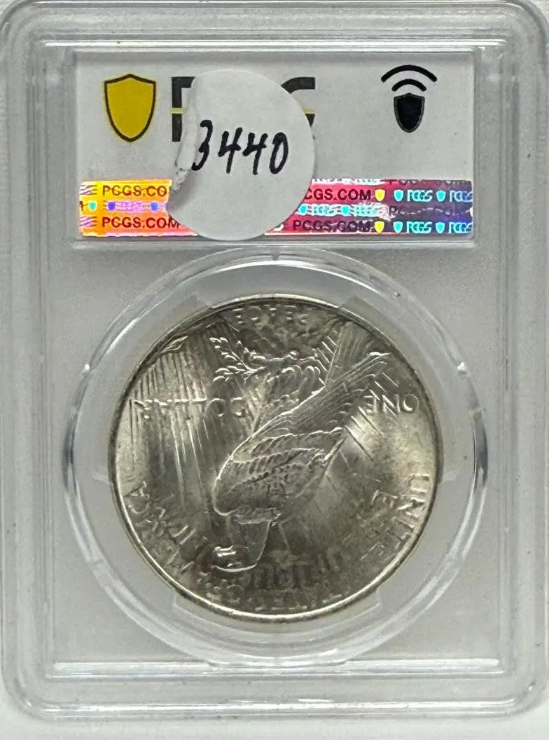 1923 Peace Silver Dollar PCGS MS64 – A Highly Collectible Classic Heritage Pastime