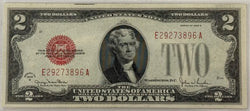 1928-G $2 United States Note – Red Seal Legal Tender | Historic Small-Size Currency
