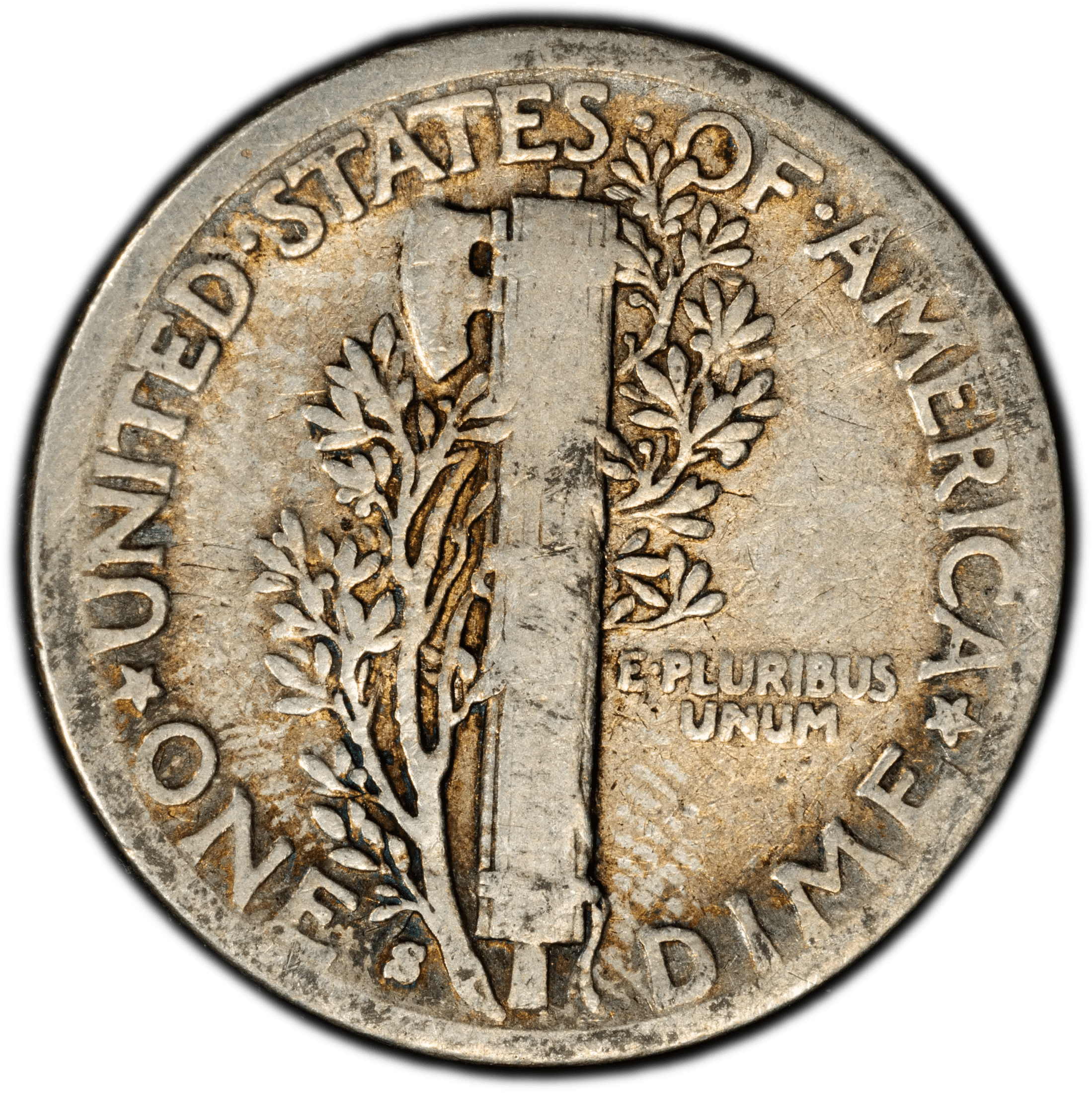 1928-S Mercury Dime – PCGS VG10 – San Francisco Mint Silver Coin Heritage Pastime