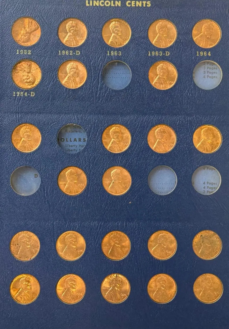 1941–1964 Lincoln Wheat Cent Set – Complete Collection (Excluding 1955 Doubled Die Obverse) Heritage Pastime