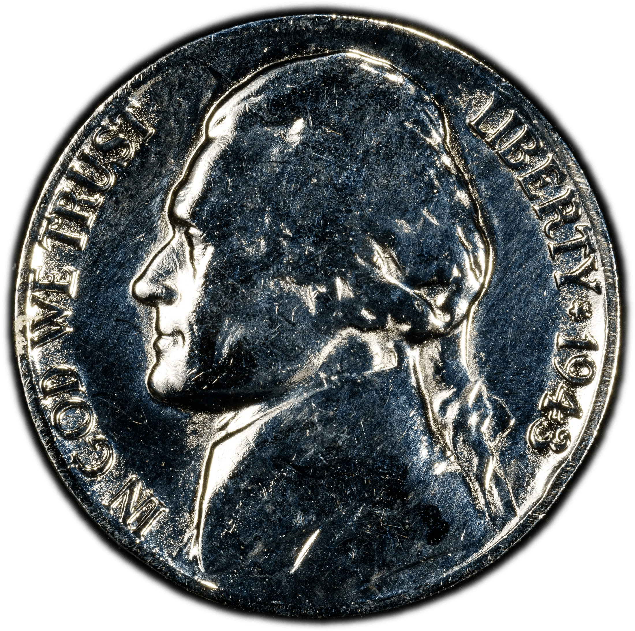 1943-P Jefferson Nickel 5C – PCGS Genuine G Details (Cleaned) | WWII Silver “War Nickel” Heritage Pastime