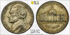 1943-S Jefferson War Nickel – PCGS XF40 – Silver WWII Issue Heritage Pastime