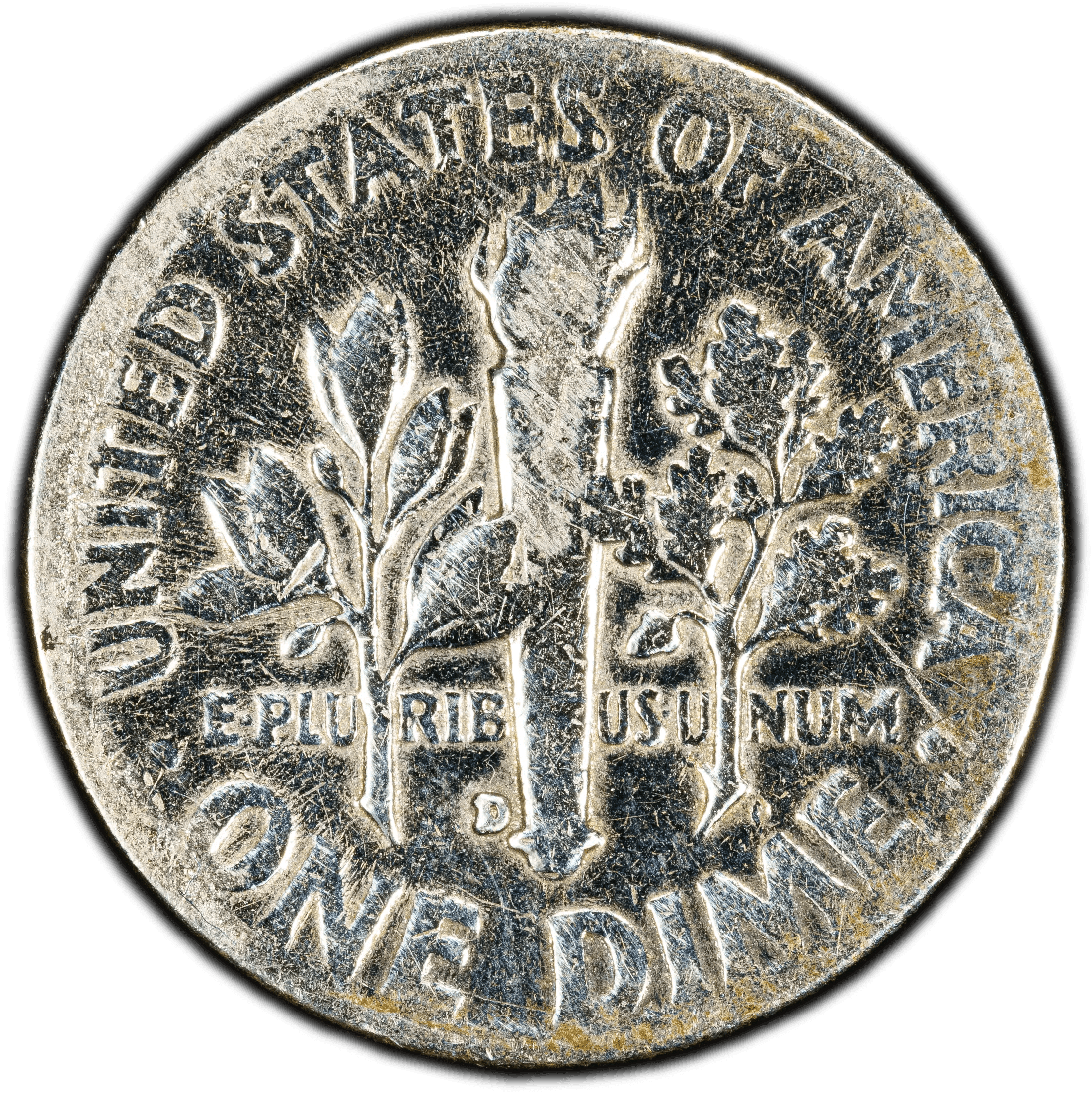 1948-D Roosevelt Dime 10C – PCGS Genuine VG Details (Cleaned) | Early Silver Issue Heritage Pastime