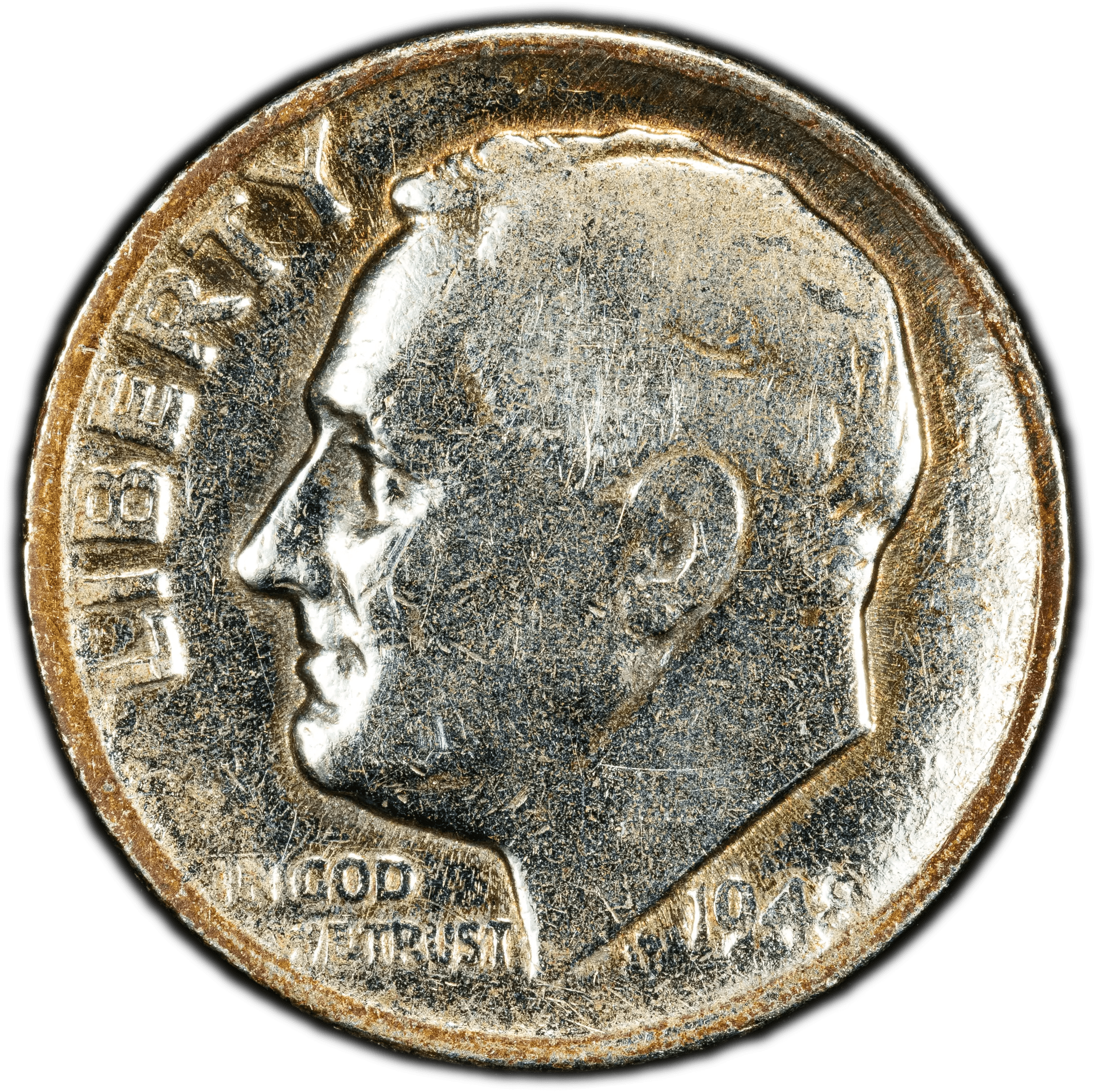 1948-D Roosevelt Dime 10C – PCGS Genuine VG Details (Cleaned) | Early Silver Issue Heritage Pastime