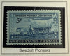 1948 U.S. 5¢ Swedish Pioneer Centennial Stamp – Conestoga Wagon Commemorative | Rare Vintage United States Postage Stamp Heritage Pastime