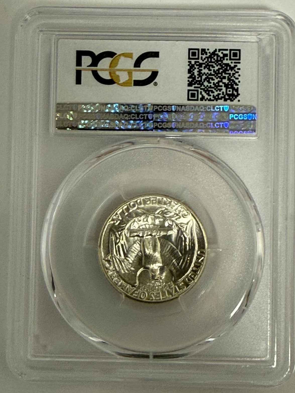 1951 Washington Quarter PCGS MS66 reverse showing heraldic eagle design
