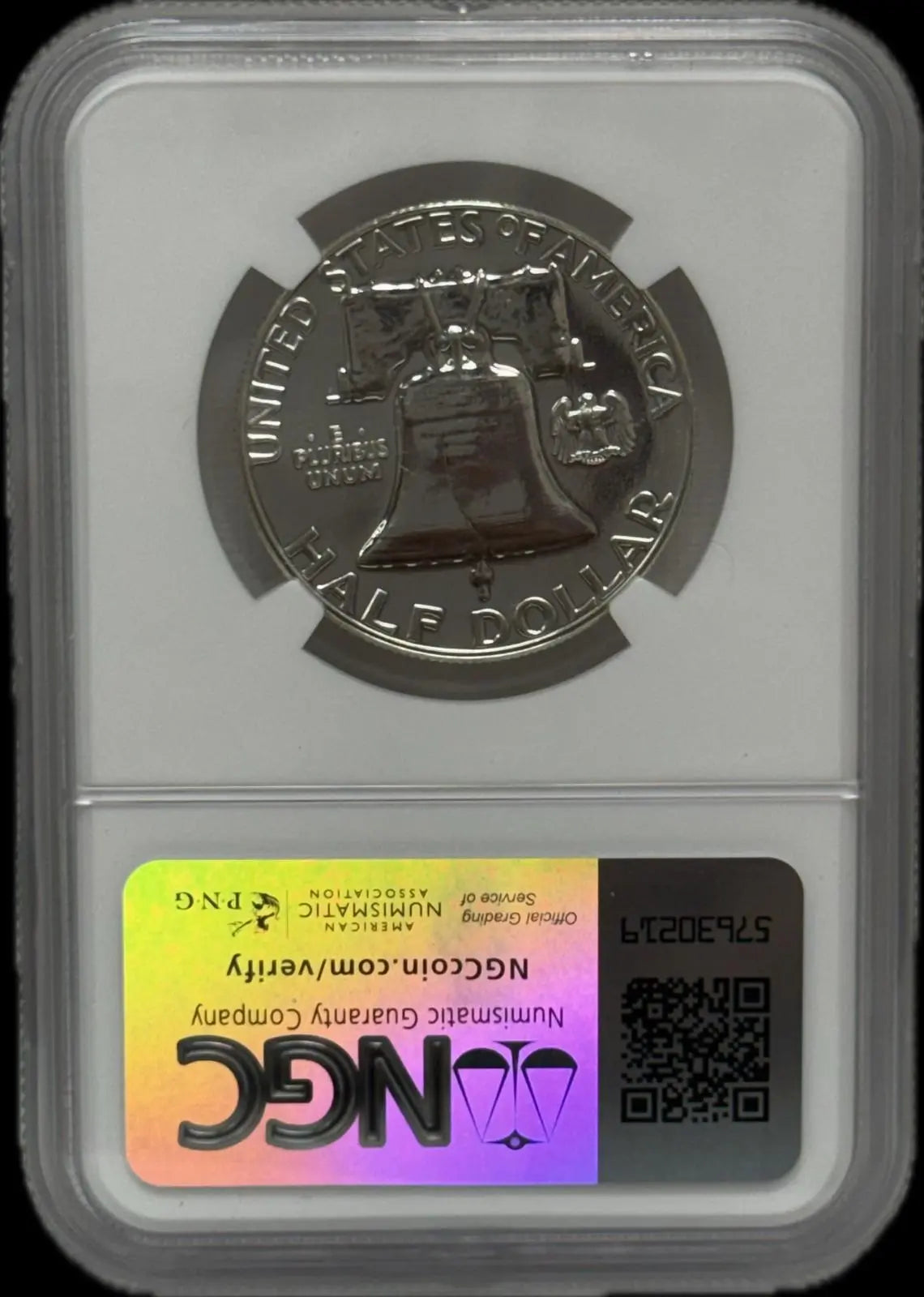 1957 Franklin Silver Proof Half Dollar NGC PF67 – Sharp, Near-Perfect Condition Heritage Pastime