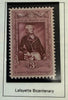 1957 U.S. 3¢ Marquis de Lafayette Bicentenary Stamp – Historic Revolutionary War Commemorative Heritage Pastime