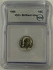 1958 Roosevelt Dime ICG Brilliant Uncirculated – 90% Silver Classic Coin Heritage Pastime