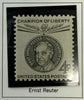 1959 U.S. 4¢ Ernst Reuter “Champion of Liberty” Stamp – Berlin Mayor Cold War Commemorative Heritage Pastime