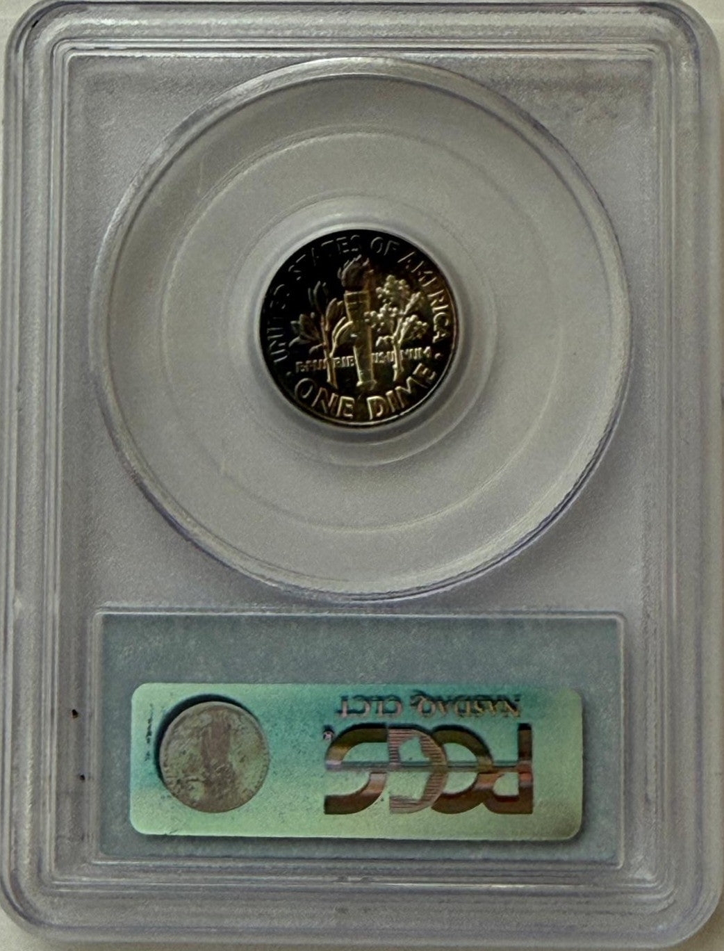 1960 Roosevelt Dime PCGS MS66 – Gem+ Mint State 90% Silver Coin