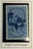 1960 U.S. 4¢ “Employ the Handicapped” Postage Stamp (Scott #1155) – Historic Social Awareness Issue Heritage Pastime