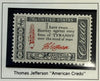 1960 U.S. 4¢ Thomas Jefferson Stamp – American Credo Series Historic Commemorative Heritage Pastime
