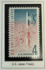 1960 U.S. 4¢ U.S.–Japan Treaty Centennial Stamp – Amity & Commerce Commemorative Issue Heritage Pastime