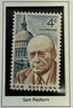 1962 United States 4¢ Sam Rayburn Commemorative Stamp – Scott #1202 | Speaker of the House Tribute Heritage Pastime
