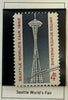1962 United States 4¢ Seattle World’s Fair Commemorative Stamp – Scott #1196 | Space Age Exposition Issue Heritage Pastime