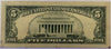 1963 $5 United States Note – Red Seal – Lincoln – Dillon Signature – Vintage Legal Tender Heritage Pastime
